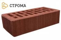Облицовочный кирпич Строма одинарный 1 НФ Бордо бархат
