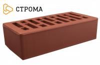Облицовочный кирпич Строма одинарный 1 НФ Бордо гладкий