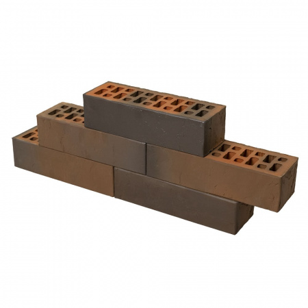 Облицовочный кирпич Браер Евро 0,7 НФ кладка Limited терра, М150-200