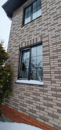 Облицовочный кирпич Железногорский одинарный 1 НФ Серый бархат